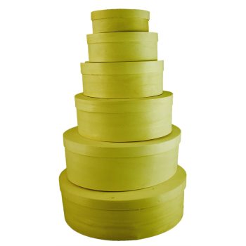   Háncs doboz szett ovális 6 darabos 23cm x 17,5cm x 8,5cm (a legnagyobb doboz)