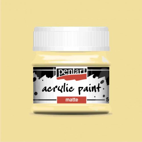 Matt akrilfesték - TEJESKÁVÉ 50ml | Pentart