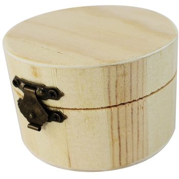 Fa doboz hengeres kicsi