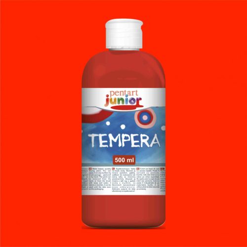 Tempera tűzpiros  500ml | Pentart 