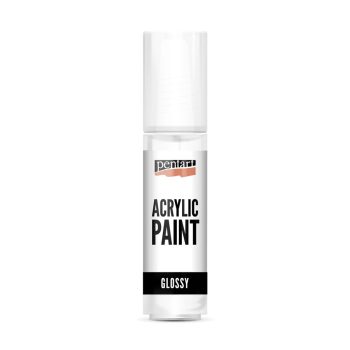 Fényes akrilfesték FEHÉR 20ml | Pentart