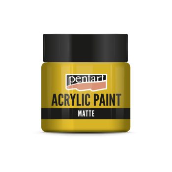 Matt akrilfesték - NAPSÁRGA 50ml | Pentart