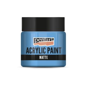 Matt akrilfesték - VILÁGOSKÉK 50ml | Pentart