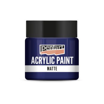Matt akrilfesték - SÖTÉTKÉK 50ml | Pentart