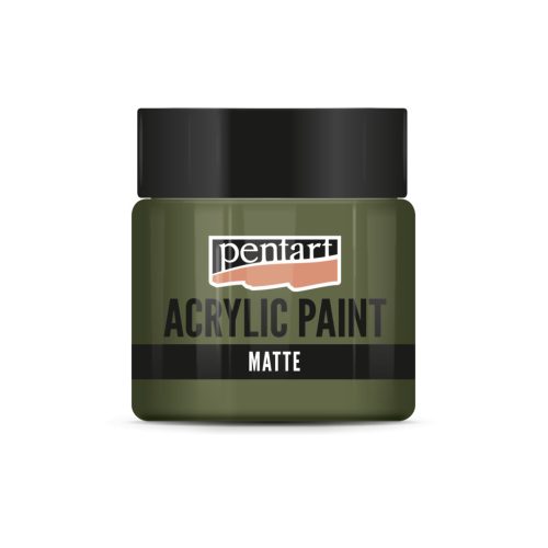 Matt akrilfesték - KEKIZÖLD 50ml | Pentart