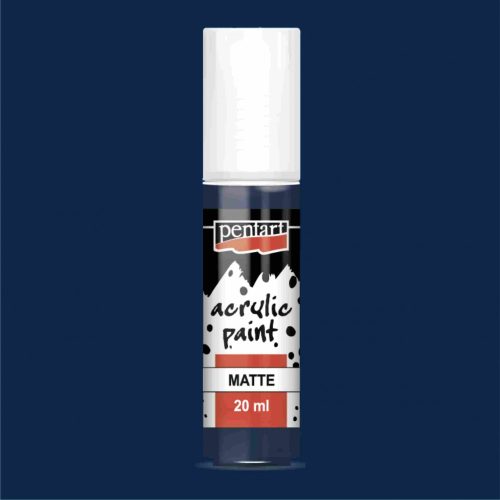 Matt akrilfesték - INDIGÓKÉK 20ml | Pentart