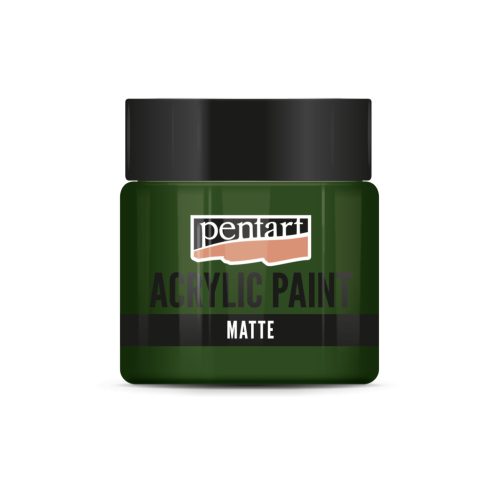 Matt akrilfesték - FENYŐZÖLD 50ml | Pentart