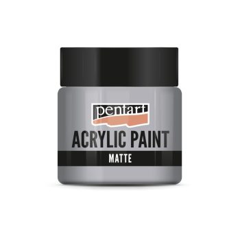 Matt akrilfesték - SZÜRKE 50ml | Pentart