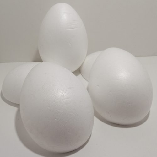 Polisztirol tojás 2 részes