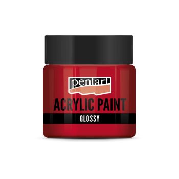 Fényes akrilfesték RÚZSPIROS 50ml | Pentart