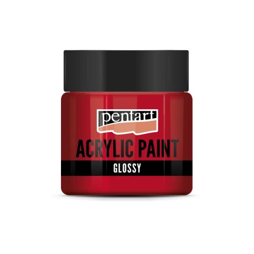 Fényes akrilfesték RÚZSPIROS 50ml | Pentart