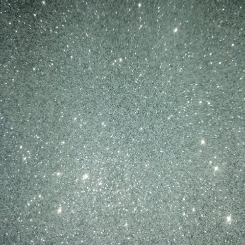 Öntapadós glitteres / csillámos dekorgumi, 20cm x 30cm ezüst