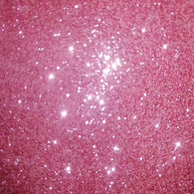 Öntapadós glitteres / csillámos dekorgumi, 20cm x 30cm rózsaszín
