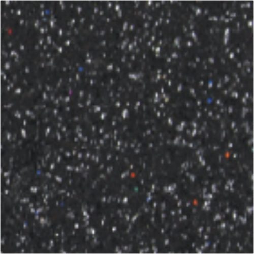 Öntapadós glitteres / csillámos dekorgumi, 20cm x 30cm fekete
