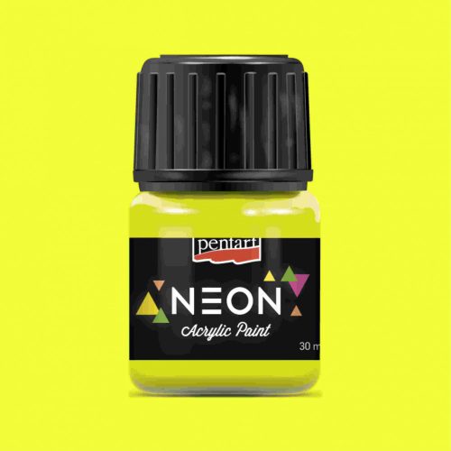 Pentart akrilfesték festék neon színekben
