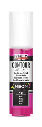 Kontúrozó neon pink 20ml | Pentart 