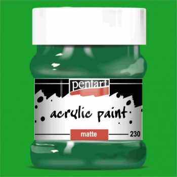 Matt akrilfesték - ZÖLD 230ml | Pentart