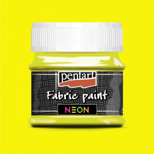 NEON SZÍNŰ TEXTILFESTÉK SÁRGA 50ml | PENTART