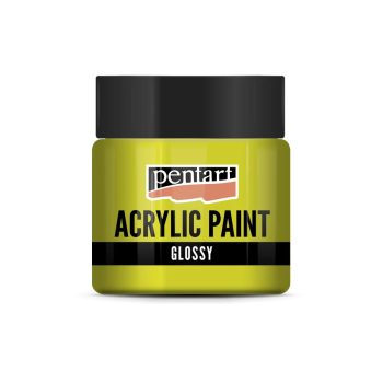 Fényes akrilfesték LIME 50ml | Pentart