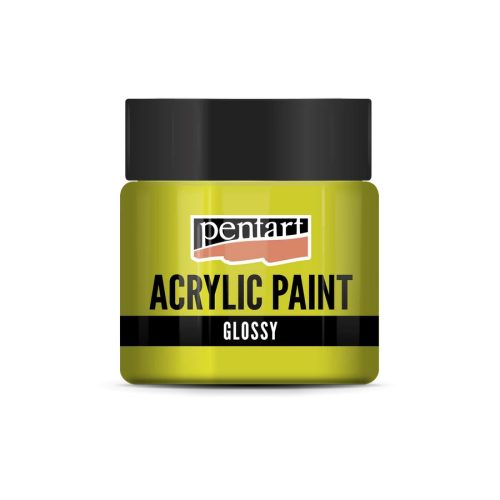 Fényes akrilfesték LIME 50ml | Pentart