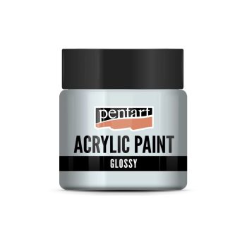 Fényes akrilfesték JÉGKÉK 50ml | Pentart