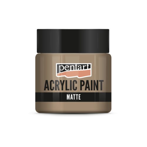 Matt akrilfesték - SÖTÉTHOMOK 50ml | Pentart