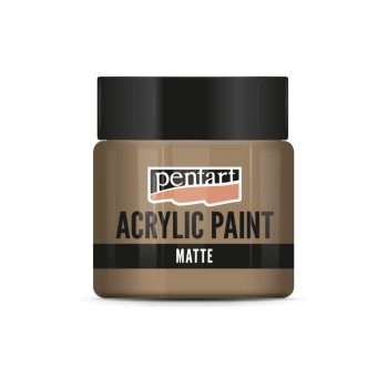 Matt akrilfesték - MARS BARNA 50ml | Pentart