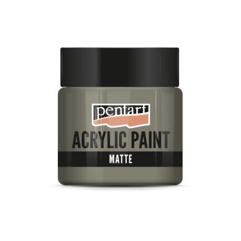 Matt akrilfesték - ISZAPSZÜRKE 50ml | Pentart