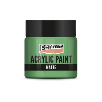 Matt akrilfesték - PAPAGÁJZÖLD 50ml | Pentart