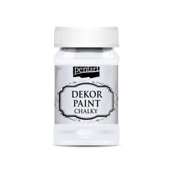 Dekor krétafesték TÖRTFEHÉR  100ml Pentart