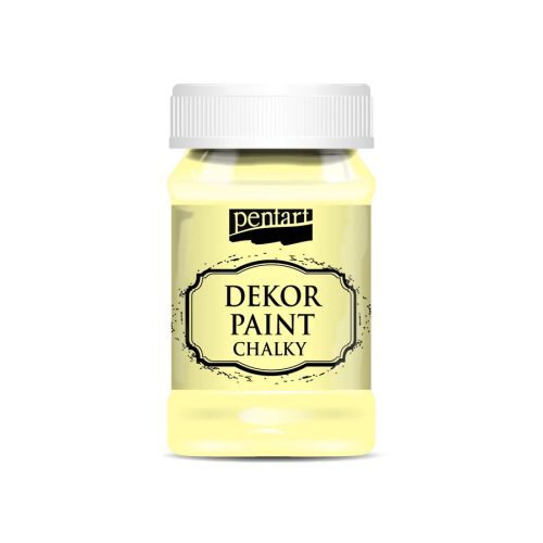 Dekor krétafesték SÁRGA 100ml Pentart