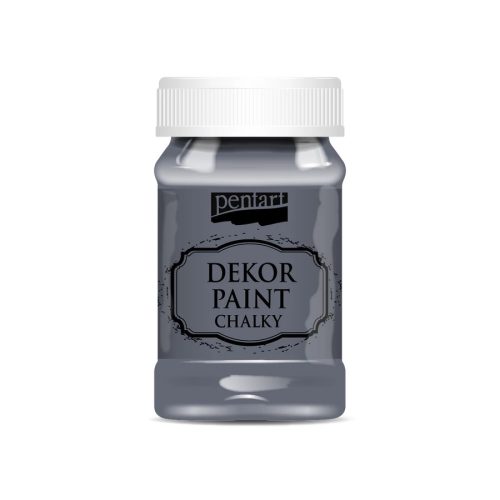 Dekor krétafesték GRAFITSZÜRKE 100ml Pentart