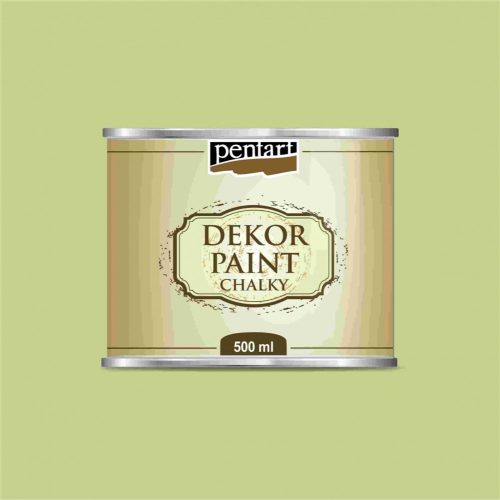 Dekor krétafesték ZUZMÓZÖLD 500ml Pentart