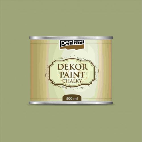 Dekor krétafesték OLIVA 500ml Pentart