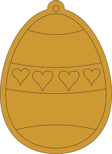 Fa figura - Húsvéti tojás