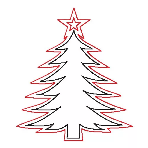 Fafigura, 5 db/csomag - fenyő 121