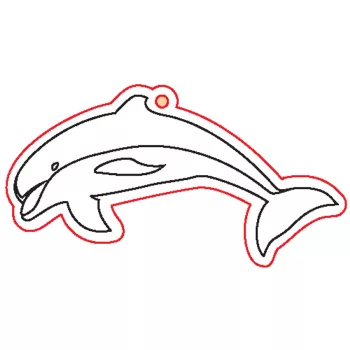 Fafigura, 5 db/csomag - delfin 286