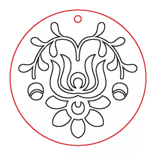 Fafigura, 6 db/csomag - füli alap 297