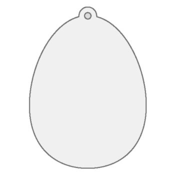 Fa figura - függeszthető tojás