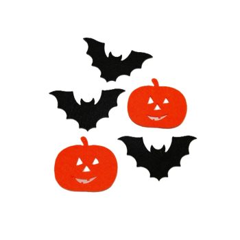 Filcfigura denevér és tök