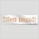 Stencil, mini HM14 - Isten hozott