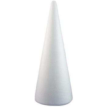 Polisztirol kúp 20cm x 9 cm