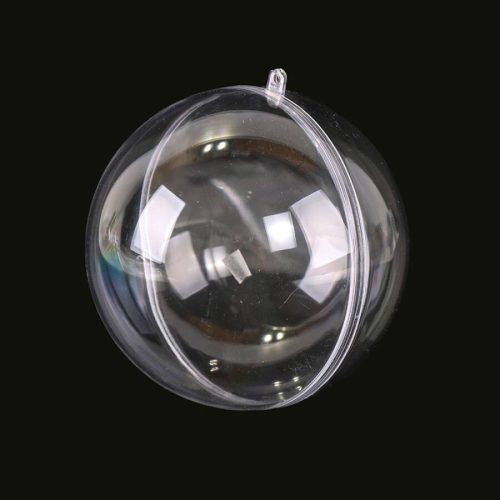 Átlátszó műanyag / akril gömb