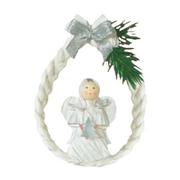 Kézműves csomag - Angyalka koszorúban