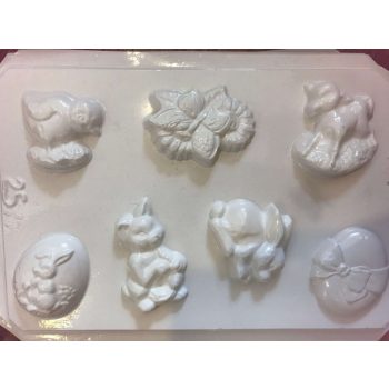 Gipszkiöntő forma - 3D nyuszi