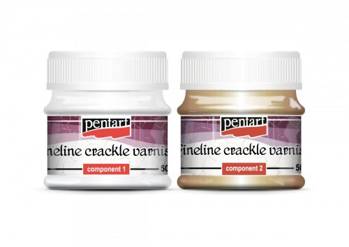 Finomvonalas repesztőlakk szett 2 x  50ml Pentart