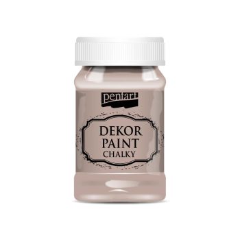 Dekor krétafesték VINTAGE BARNA 100ml Pentart