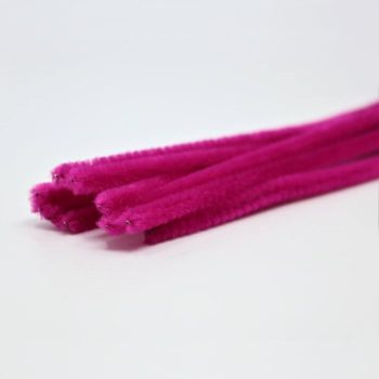 Zsenília drót kicsi (kb. 0,5cm) 10db/cs. ciklámen