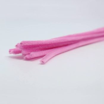 Zsenília drót kicsi (kb. 0,5cm) 10db/cs. rózsaszín