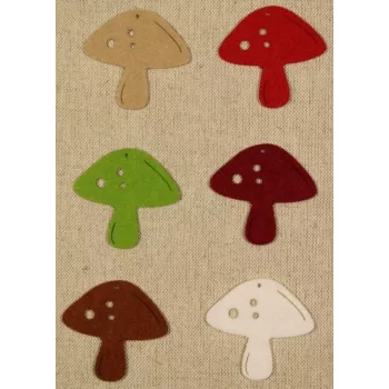Filcfigura gomba